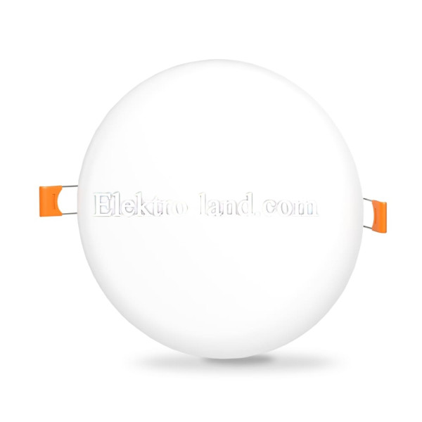 LED светильник безрамочный круглый врезной VIDEX 24W 4100K VL-DLFR-244