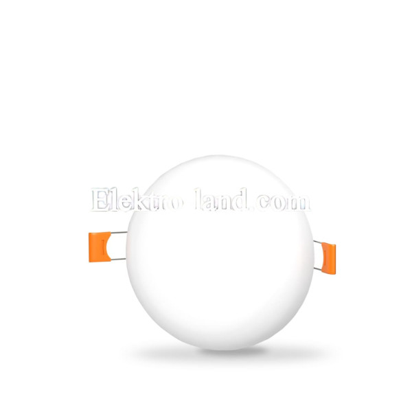 LED светильник безрамочный круглый врезной VIDEX 9W 4100K VL-DLFR-094