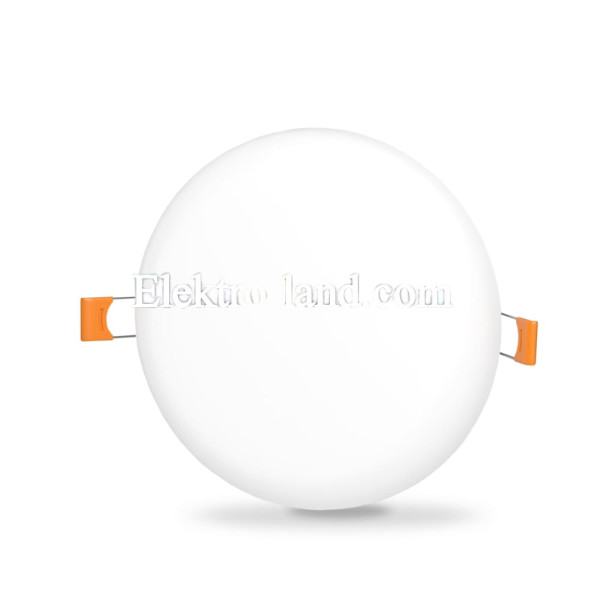 LED светильник безрамочный круглый врезной VIDEX 15W 4100K VL-DLFR-154