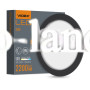 LED светильник встроенный круглый VIDEX VL-DLBR-205B 20W 5000K 220V черный