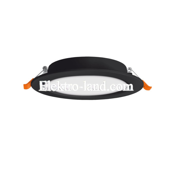 LED светильник встроенный круглый VIDEX VL-DLBR-155B 15W 5000K 220V черный