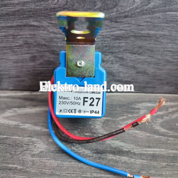 Фотоэлемент Lemanso LM6329 10A (датчик день-ночь)