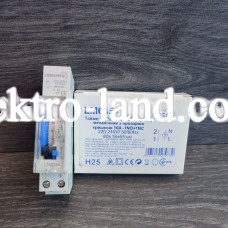 Таймер механический Lemanso LM6354 16A-1NO+1NC на дин-рейку с запасом хода