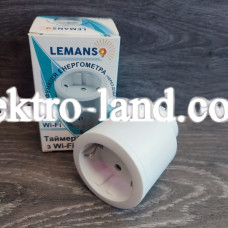 Таймер WI-FI с функцией энергометра Lemanso LM 6349
