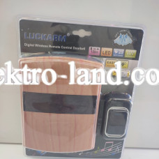 Беспроводной звонок дерево "бук" ultra LUCKARM