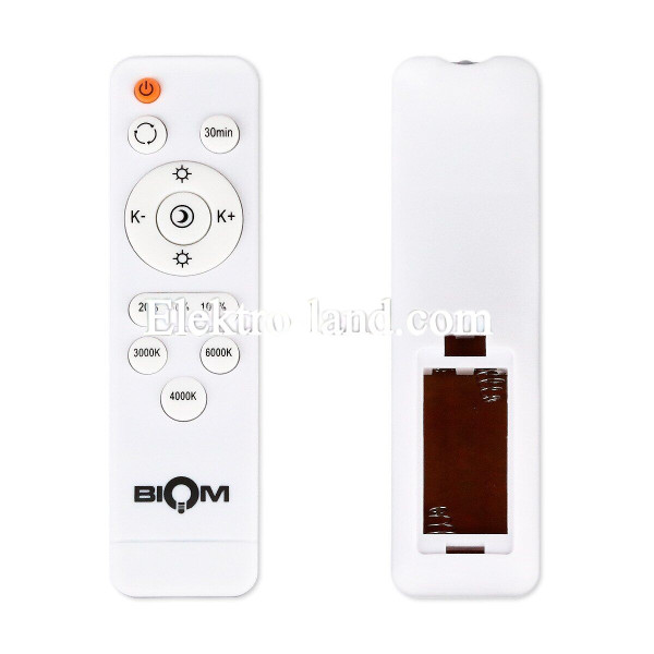 Светильник светодиодный Biom SMART SML-R12-50 3000-6000K 50 Вт с д/у