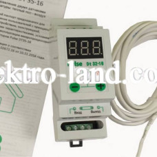 Терморегулятор DT 32-16 16A DIN-рейка цифровой Pulse