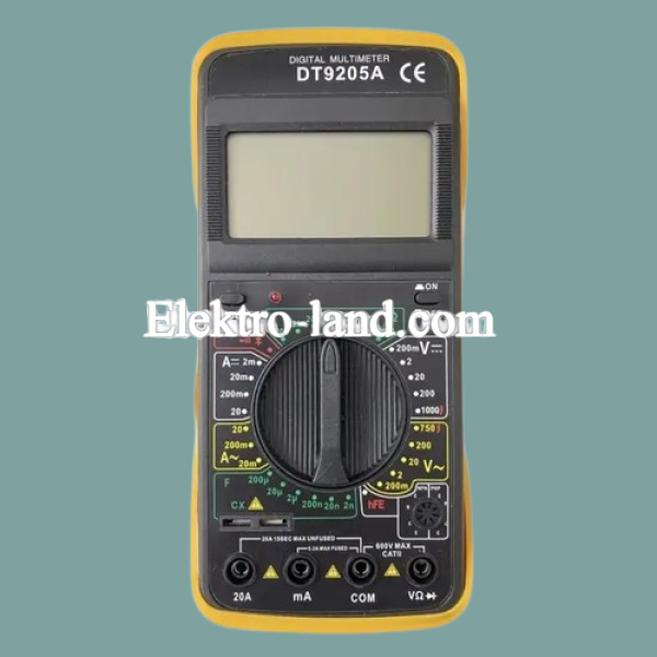 Цифровой мультиметр DT9205A 