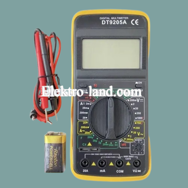 Цифровой мультиметр DT9205A 