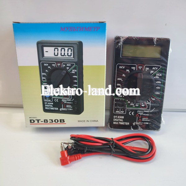 Мультиметр DT-830B цифровой Digital