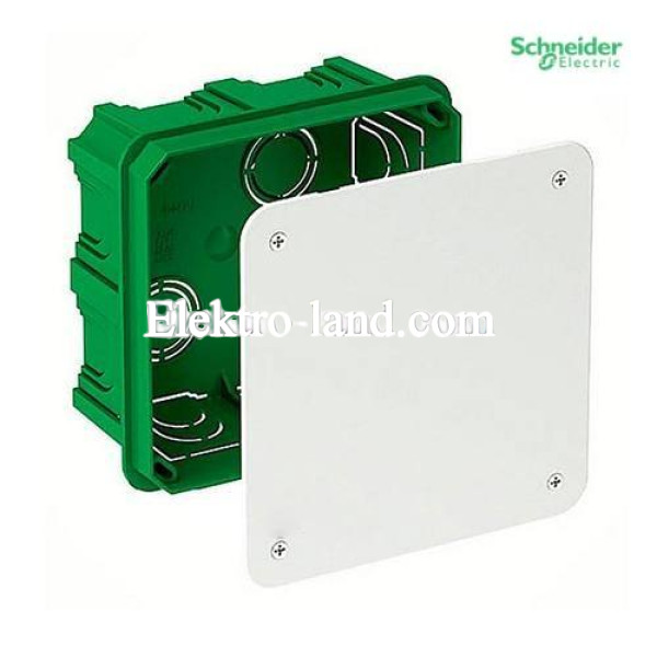 Коробка распределительная для сплошных стен 100X100X50, Schneider Electric (IMT35122)