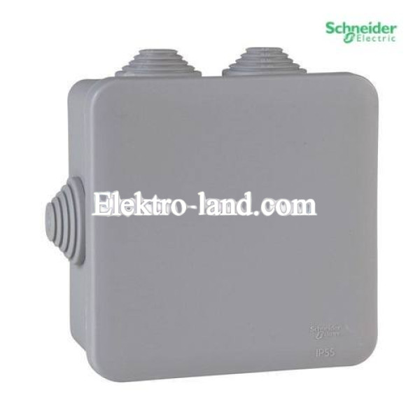 Коробка распределительная наружная, 100х100х50, Schneider Electric (IMT35091)