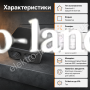 Распределительная коробка Neomax 85×85×40 мм герметичная открытого монтажа, черная (NX1144) Неомакс, IP54