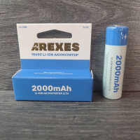Аккумулятор Arexes 18650 3.7v 2000mah