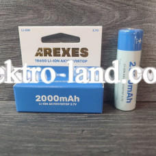 Аккумулятор Arexes 18650 3.7v 2000mah