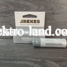 Аккумулятор Arexes 18650 3.7v 1000mah