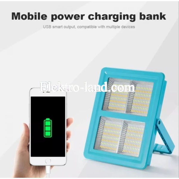 Светодиодный прожектор 7000 mah LED Charging Working Lamp (IP65) JC006