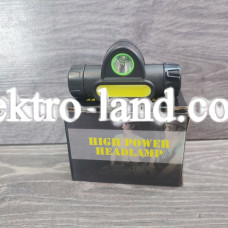 Налобный фонарик  аккумуляторный на голову, зарядка USB