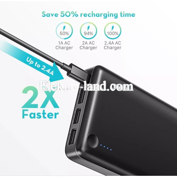 Повербанк Power Bank Yoobao K13 26800 mAh black черный
