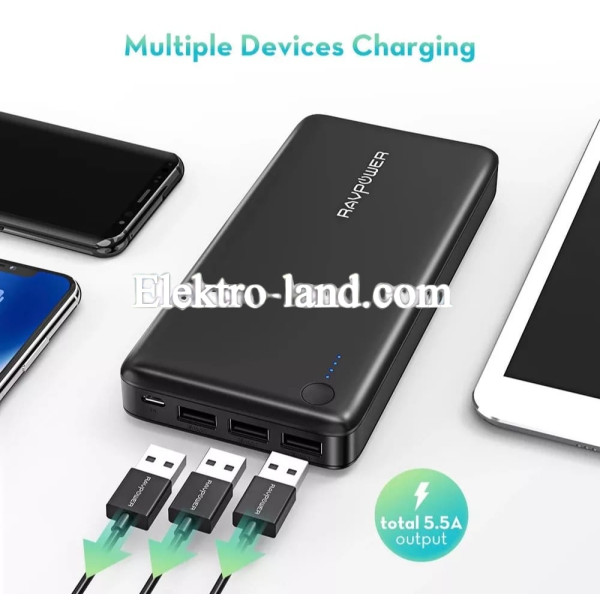 Повербанк Power Bank Yoobao K13 26800 mAh black черный