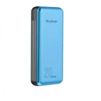 Повербанк Power Bank 20000 mAh - Yoobao LC6 22.5W+PD20W blue