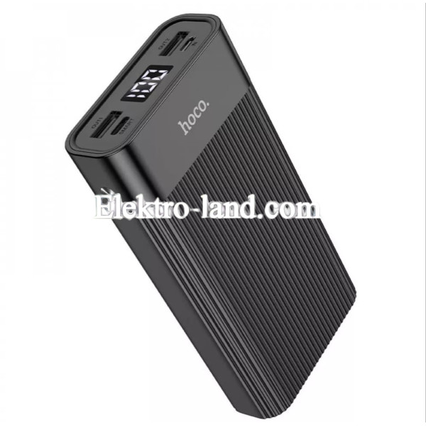 Повербанк Power Bank 20000 mAh - Hoco J85 digital display  черный