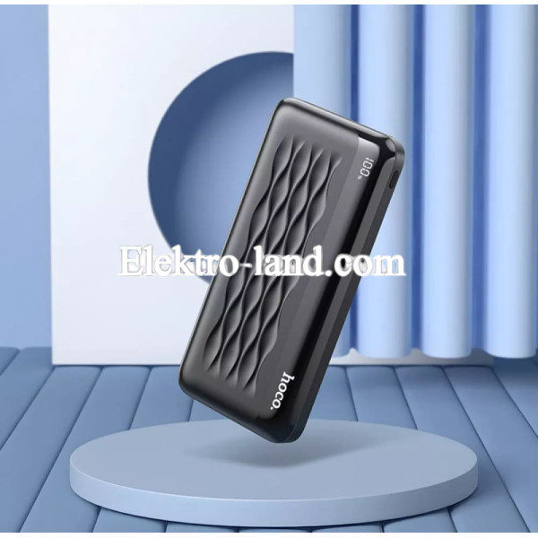 Повербанк Power Bank 10000 mAh — Hoco J90 22.5W+PD20W черный