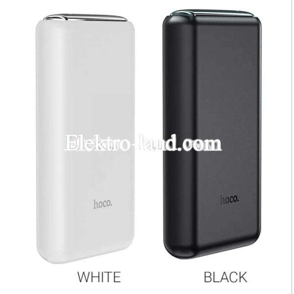 Повербанк Power Bank 10000 mAh — Hoco Q1 черный