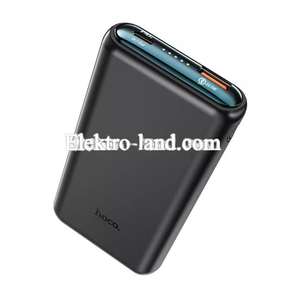 Повербанк Power Bank 10000 mAh — Hoco Q1 черный