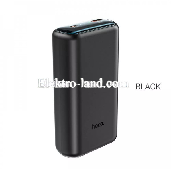 Повербанк Power Bank 10000 mAh — Hoco Q1 черный