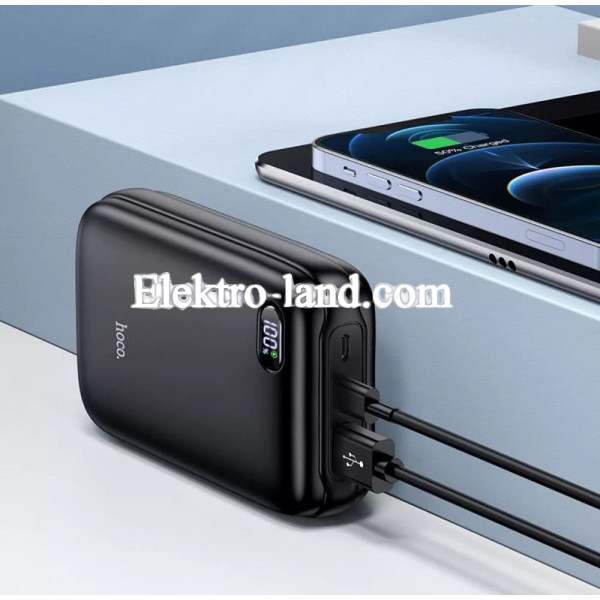 Повербанк Power Bank 20000 mAh - Hoco Q2A белый