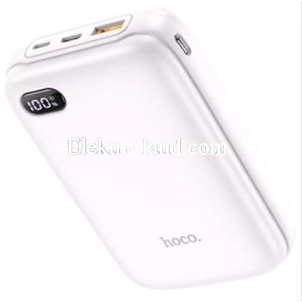 Повербанк Power Bank 20000 mAh - Hoco Q2A белый