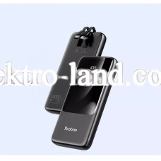 Повербанк Power Bank 10000 mAh - Yoobao-LC7 black черный