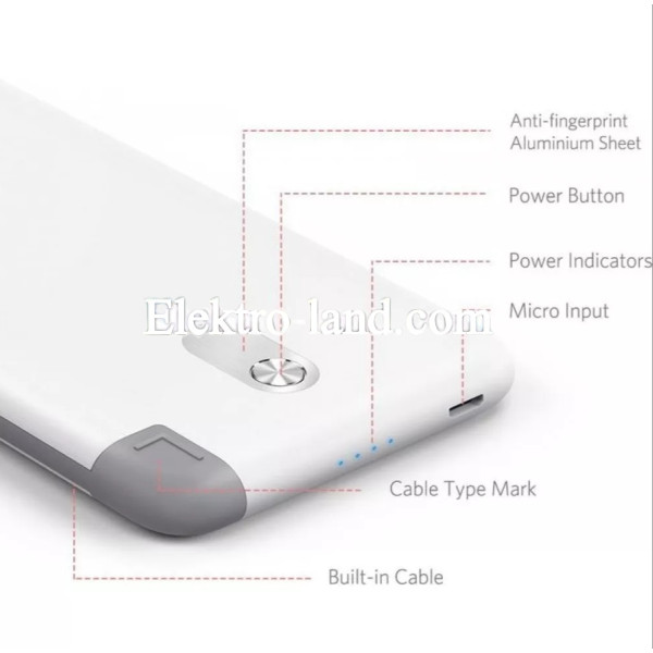 Повербанк Power Bank 10000 mAh - Yoobao-S10K black черный