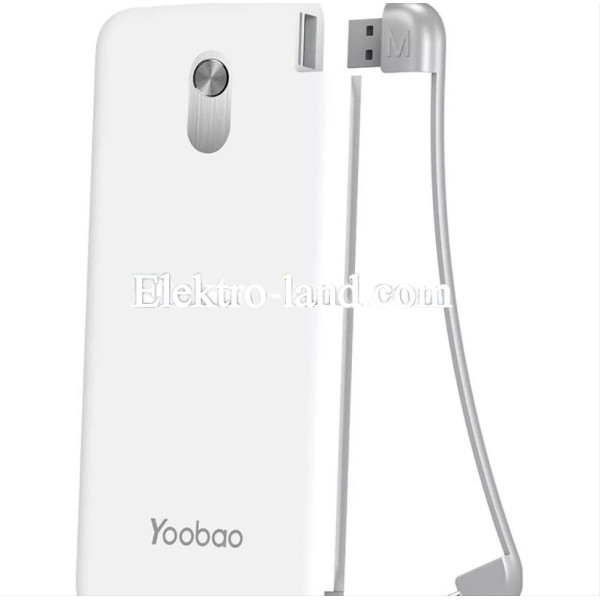 Повербанк Power Bank 10000 mAh - Yoobao-S10K black черный