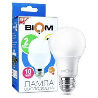 Светодиодная лампа Biom BT-509  теплый свет A60 10W E27 3000К 