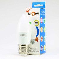 Светодиодная лампа   Biom BT-548 нейтральный свет C37 4W E27 4500К  