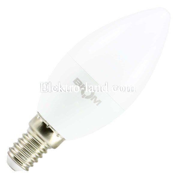 Светодиодная лампа Biom BT-570 C37 6W E14 4500 К нейтральный свет