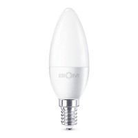 Светодиодная лампа Biom BT-589 C37 9W E14 4500К нейтральный свет