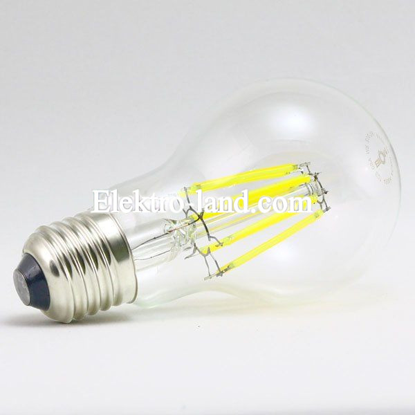 Светодиодная лампа Biom filament  нейтральный свет FL-312 А60 8W E27 4500K