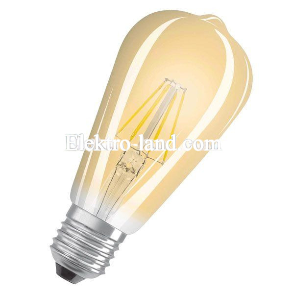 Светодиодная лампа Biom filament  теплый свет FL-418 ST-64 8W E27 2350K Amber