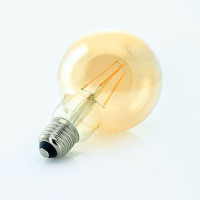 Светодиодная лампа Biom filament  теплый свет FL-420 G-95 8W E27 2350K Amber