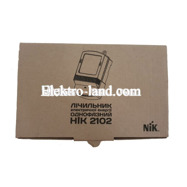 Электросчетчик HIK 2102-01.Е2T (5-60)А однофазный многотарифный